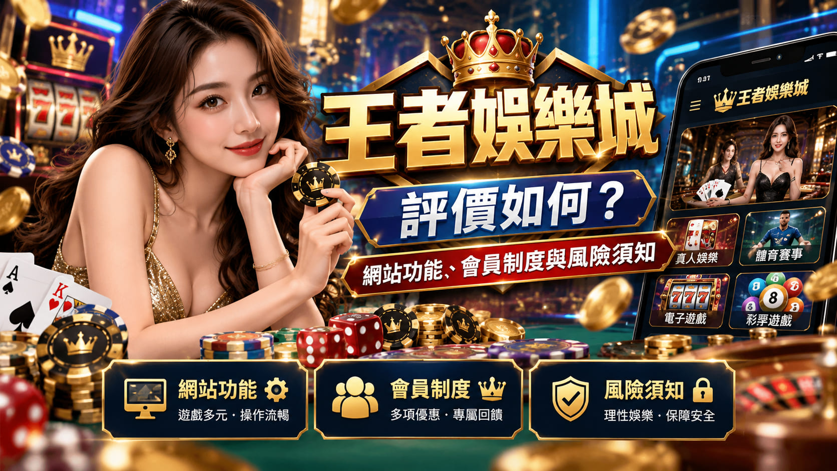 王者娛樂城評價如何？從玩家回饋到常見使用疑慮，了解平台口碑背後的重要資訊。